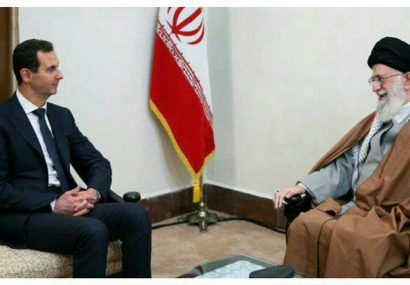 دیدار بشار اسد با رهبر انقلاب و رئیس جمهور