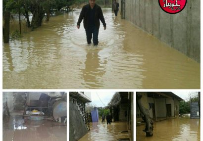 جویبار آرام سیلابی شد !