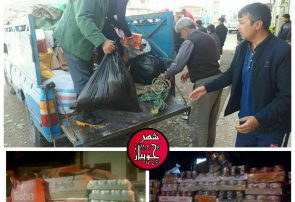 ادامه کمکهای مردم جویبار به سیل زدگان