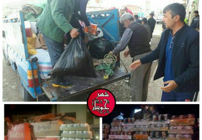ادامه کمکهای مردم جویبار به سیل زدگان