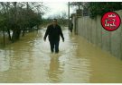 بخشی از خسارت سیل به شهرستان جویبار