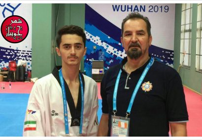 درخشش تکواندو کار جویباری در مسابقات چین